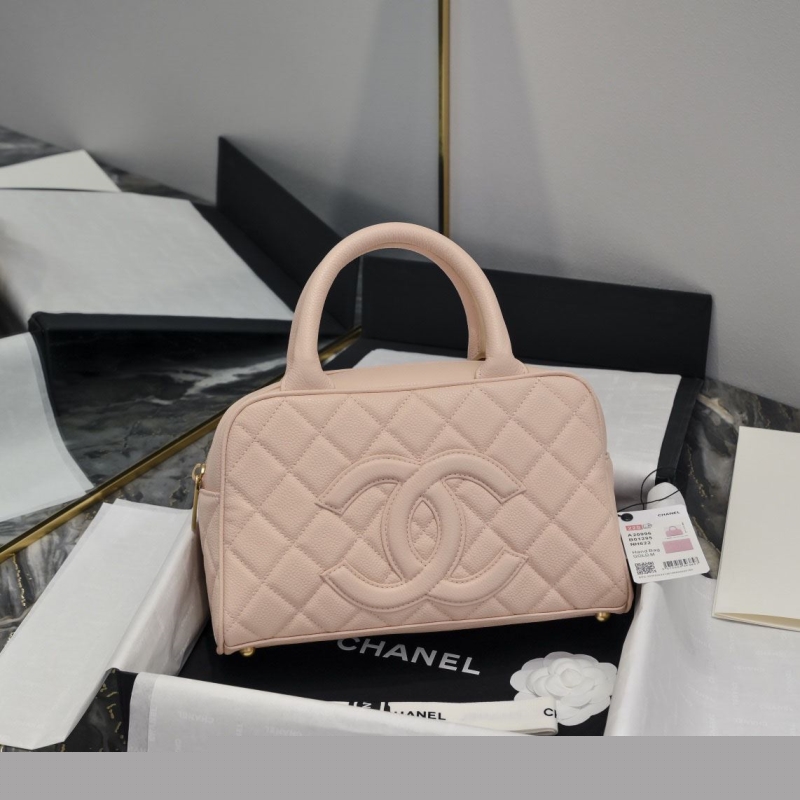 Ch*el top handle bags